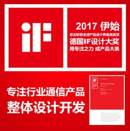 熱烈祝賀意云設計團隊榮獲德國if產(chǎn)品設計大獎
